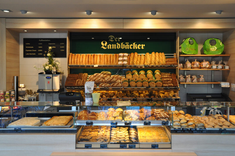 Der Landbäcker neu gestaltete Filiale Der Landbäcker neu gestaltete Filiale